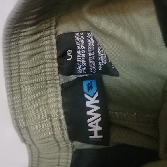 Hawke & Company Green Cargo pants men's Large - Picture 2 of 3